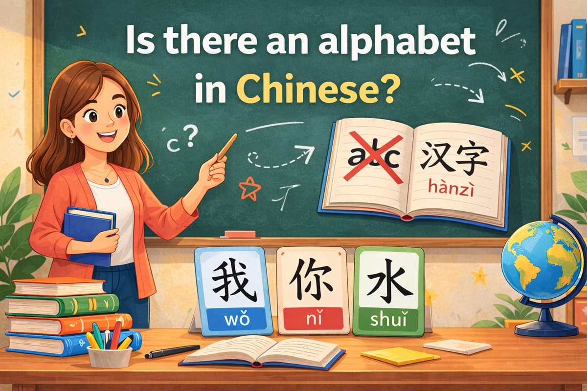Is There an Alphabet in Chinese?